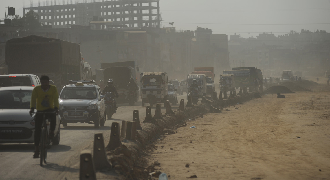 Kathmandu's air pollution ranks third worst globally, urgent safety measures advised